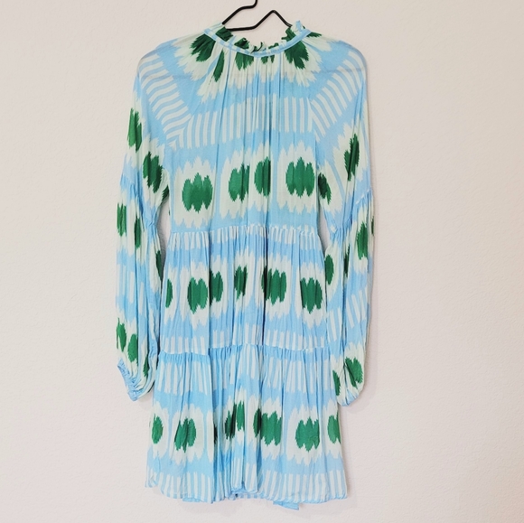 Oliphant Ikat dress with tassel drawstring Medium - Picture 7 of 8